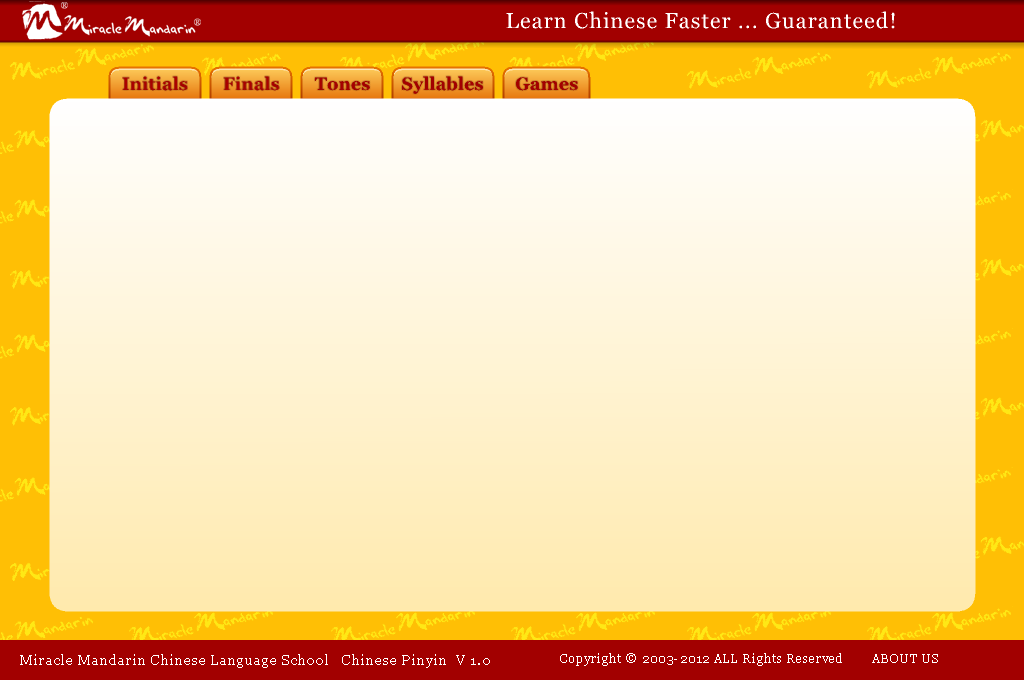 Miracle Mandarin Chinese Pinyin V 1.0